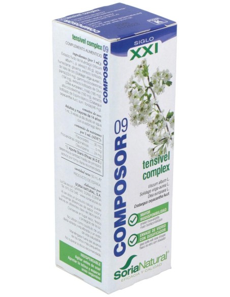 Soria Natural Composor 09 - Tensivel Complex 50Ml