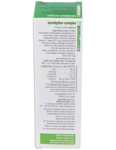 Composor 12 Eucalyptus Complex Xxi 50Ml.