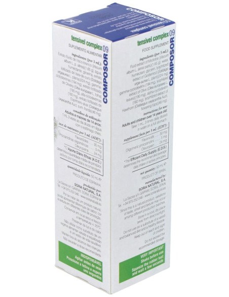 Soria Natural Composor 09 - Tensivel Complex 50Ml