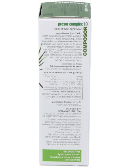 Composor 10 Prosor Complex Xxi 50Ml.