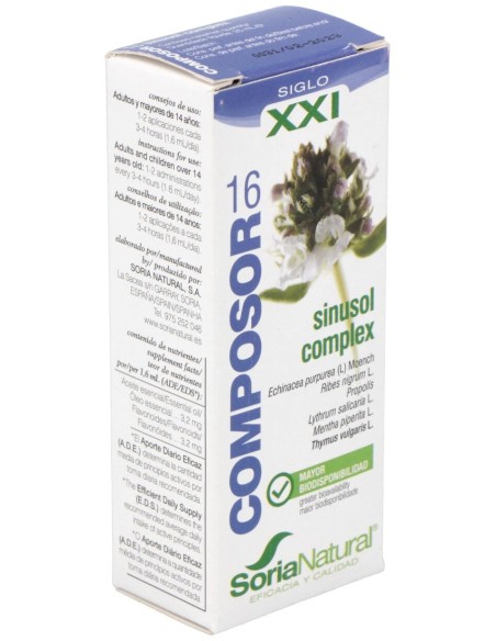 Soria Complemento Composor 16 Sinusol Xxi