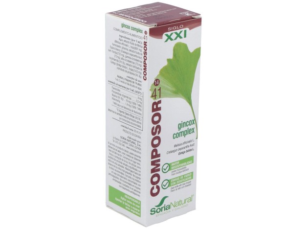 Soria Natural Composor 41 - Gincox Complex 50Ml
