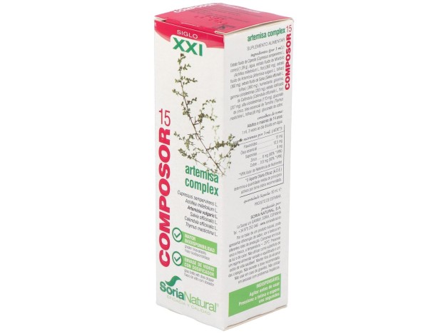 Composor 15 Xxi Artemisa 50Ml Soria Natu