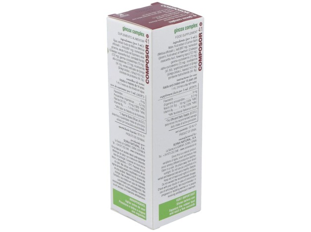 Soria Natural Composor 41 - Gincox Complex 50Ml
