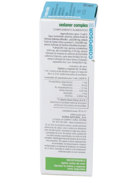 Composor 05 Sedaner Complex Xxi 50Ml.