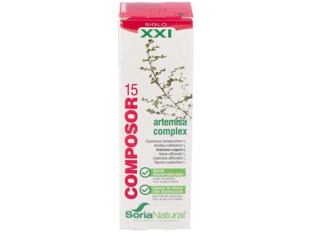 Composor 15 Xxi Artemisa 50Ml Soria Natu