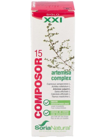 Composor 15 Xxi Artemisa 50Ml Soria Natu