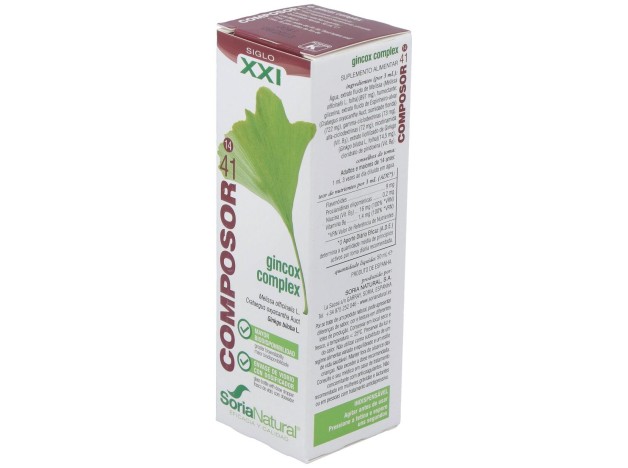 Soria Natural Composor 41 - Gincox Complex 50Ml