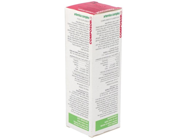 Composor 15 Xxi Artemisa 50Ml Soria Natu