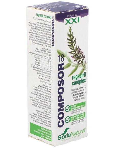 Soria Natural Composor 18 - Regastril Complex 50Ml