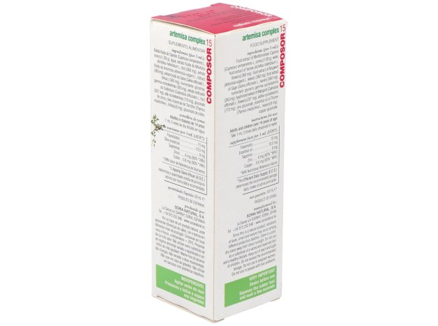 Composor 15 Xxi Artemisa 50Ml Soria Natu