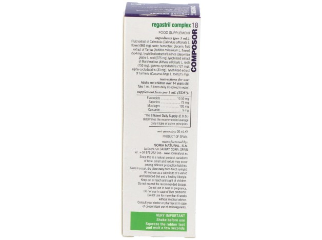 Soria Natural Composor 18 - Regastril Complex 50Ml
