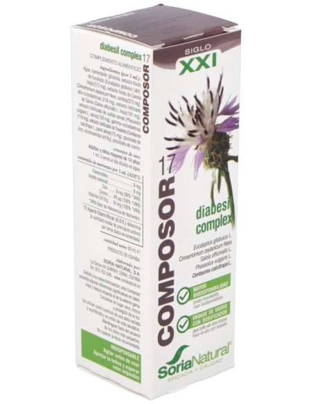 Soria Complemento Composor 17 Xxi Diabesil Complex