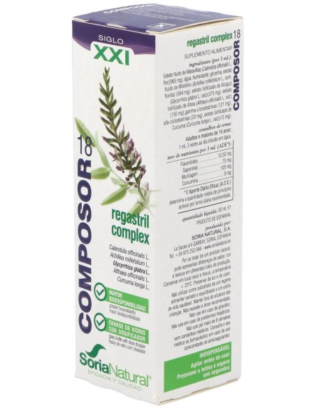 Soria Natural Composor 18 - Regastril Complex 50Ml
