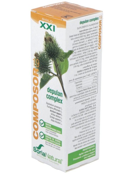 Soria Natural Composor 19 - Depulan Complex 50Ml