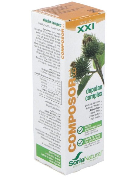 Soria Natural Composor 19 - Depulan Complex 50Ml