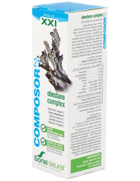 Soria Natural Composor 21 - Obestane Complex 50Ml