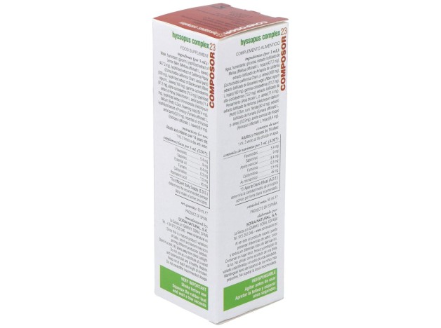 Soria Natural Composor 23 - Hyssopus Complex 50Ml
