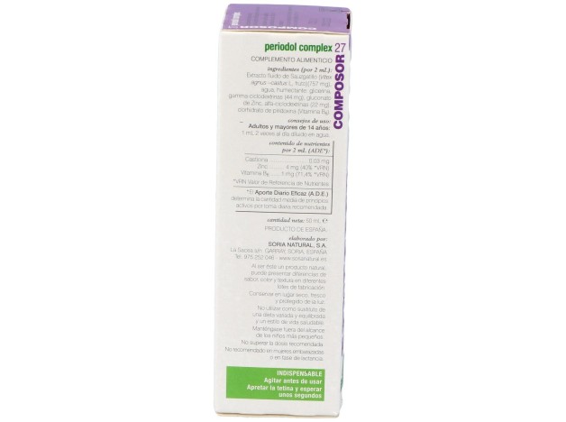 Soria Natural Composor 27 Periodol Complex 50Ml