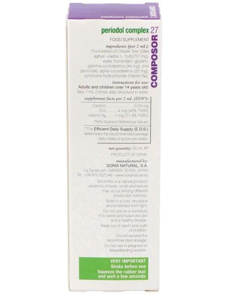 Soria Natural Composor 27 Periodol Complex 50Ml