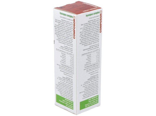 Soria Natural Composor 23 - Hyssopus Complex 50Ml