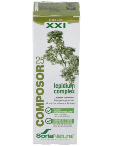 Soria Natural Composor 25 - Lepidium Complex 50Ml