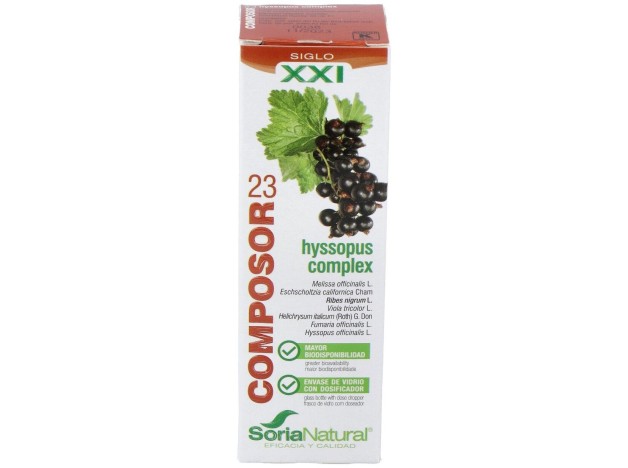 Soria Natural Composor 23 - Hyssopus Complex 50Ml