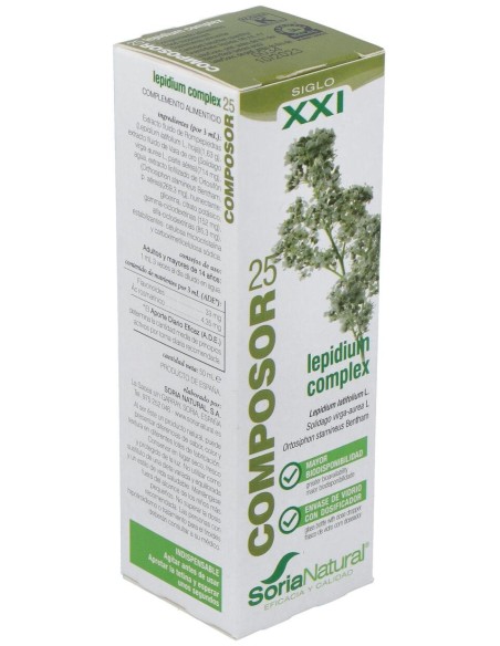 Soria Natural Composor 25 - Lepidium Complex 50Ml