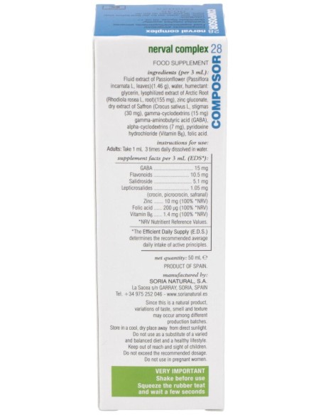 Composor 28 Xxi Nerval Complex 50Ml Sori