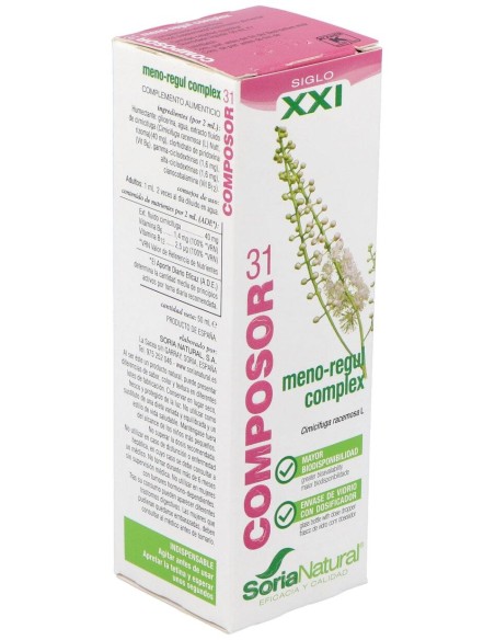 Composor 31 Meno-Regul Complex Xxi 50Ml.