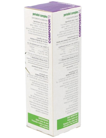 Soria Natural Composor 27 Periodol Complex 50Ml