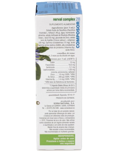 Composor 28 Xxi Nerval Complex 50Ml Sori
