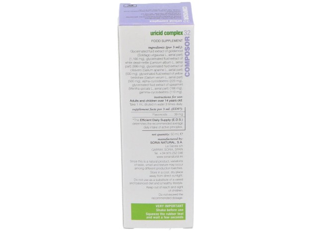 Composor 32 Uricid Complex Xxi 50Ml.