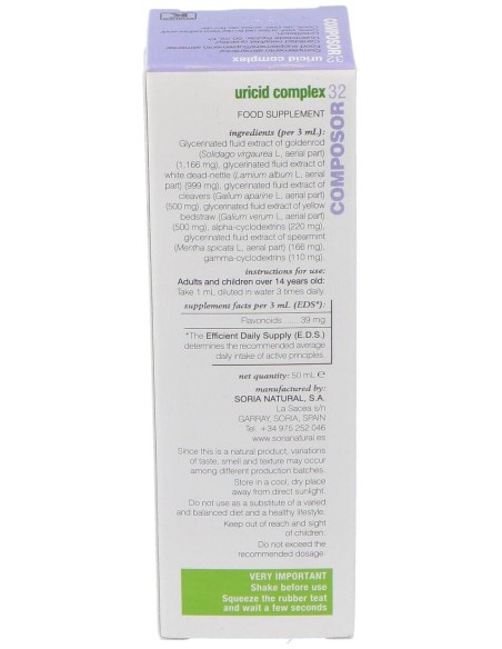 Composor 32 Uricid Complex Xxi 50Ml.
