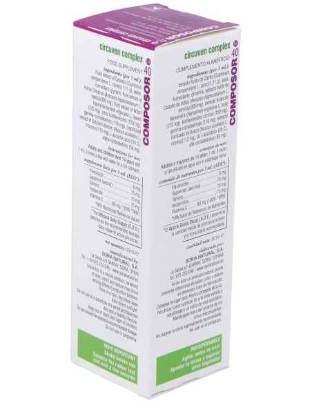 Soria Natural Composor 40 - Circuven Complex 50Ml