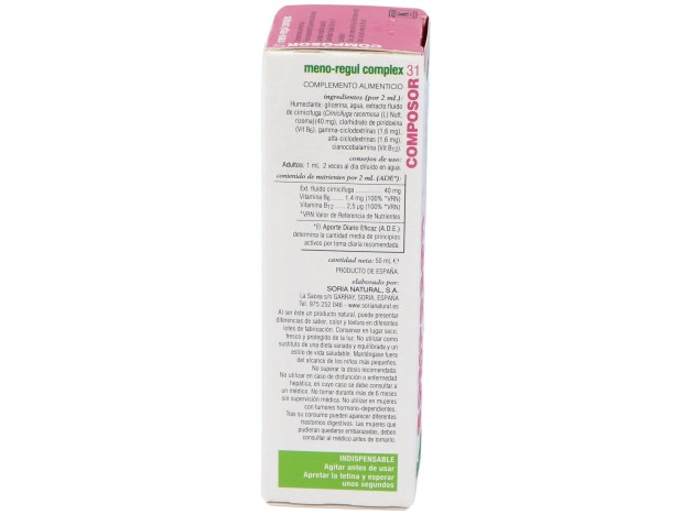 Composor 31 Meno-Regul Complex Xxi 50Ml.