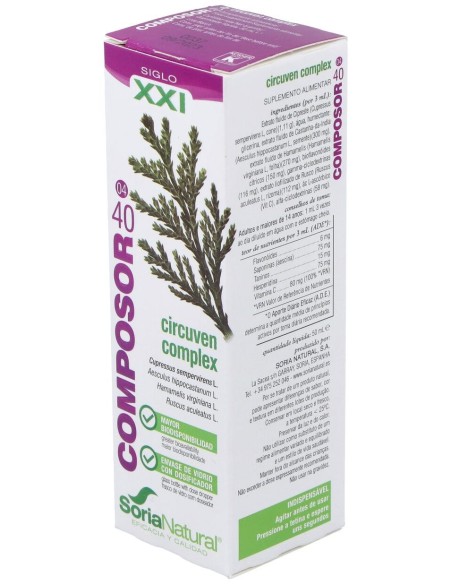 Soria Natural Composor 40 - Circuven Complex 50Ml