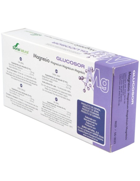 Glucosor Magnesio 28 Ampo Soria Natural