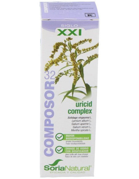 Composor 32 Uricid Complex Xxi 50Ml.