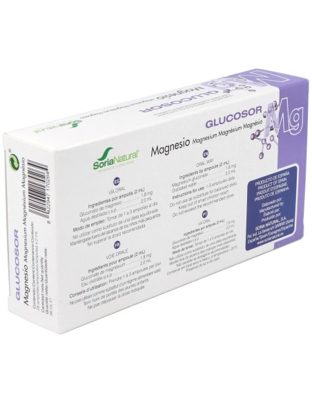 Glucosor Magnesio 28 Ampo Soria Natural