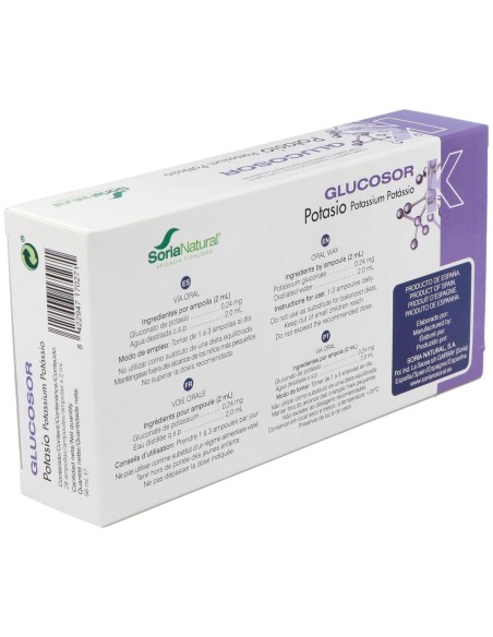 Soria Natural Glucosor Potasio 28X2Ml