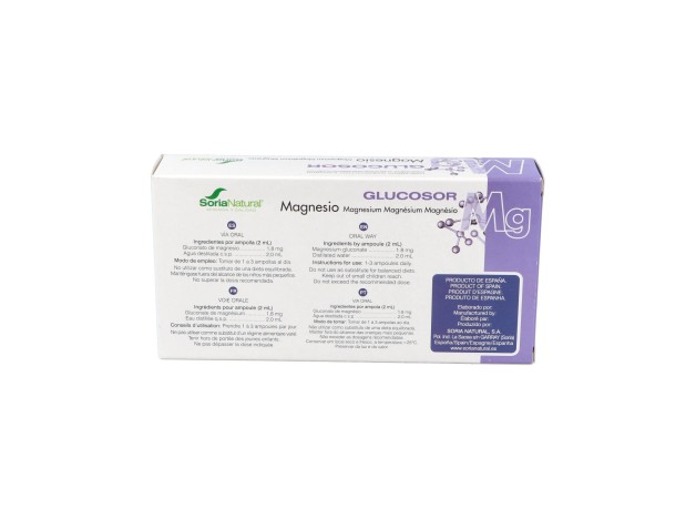Glucosor Magnesio 28 Ampo Soria Natural
