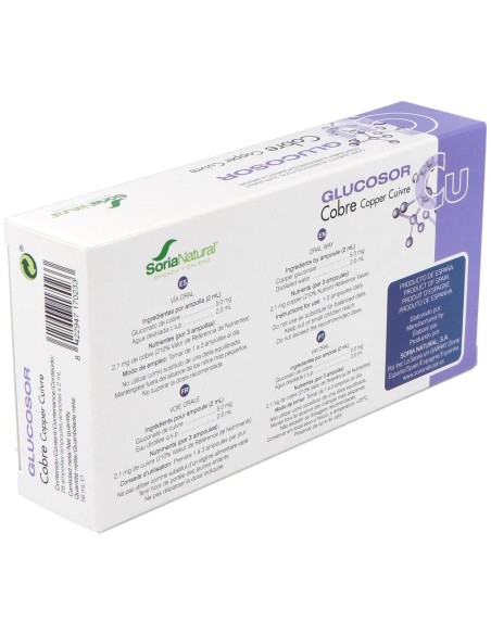 Glucosor Cobre 28Amp.