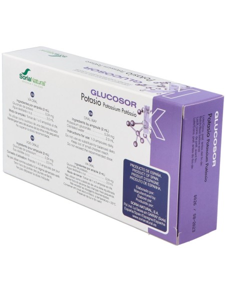 Soria Natural Glucosor Potasio 28X2Ml