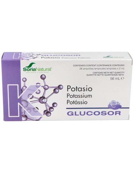 Soria Natural Glucosor Potasio 28X2Ml