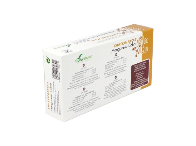 Soria Natural Diatonato 2 Manganeso Cobre 28X2Ml