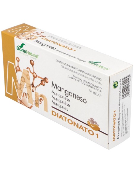 Soria Natural Diatonato 1 Mn 28 Ampollas