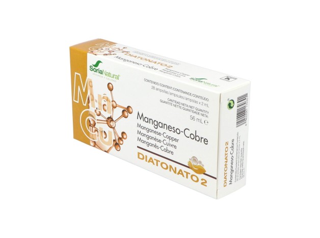 Soria Natural Diatonato 2 Manganeso Cobre 28X2Ml