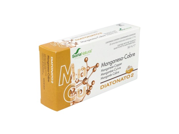 Soria Natural Diatonato 2 Manganeso Cobre 28X2Ml