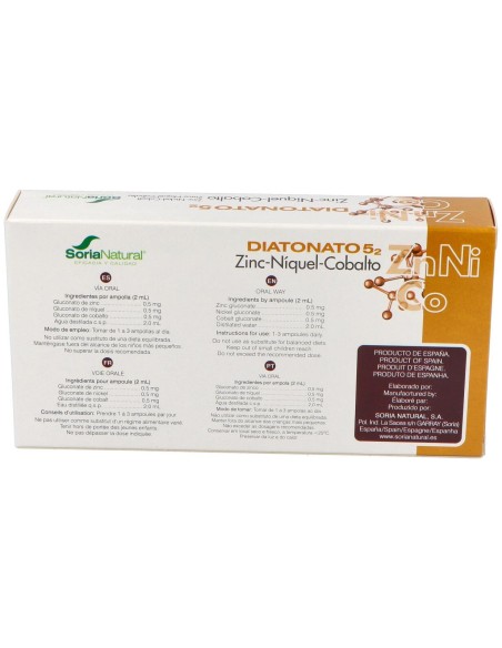 Diatonato 5/2 Zinc-Niquel-Cobalto 28Viales